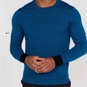 Redvanly- Marino wool crewneck sweater